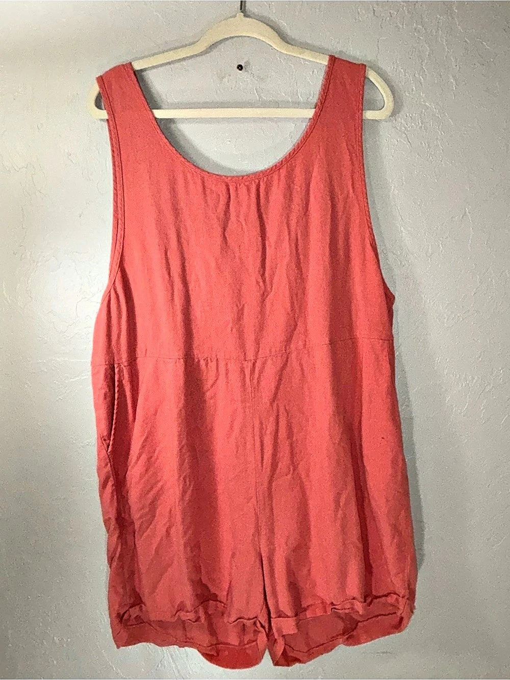 ZENANA Pink Romper Size XL